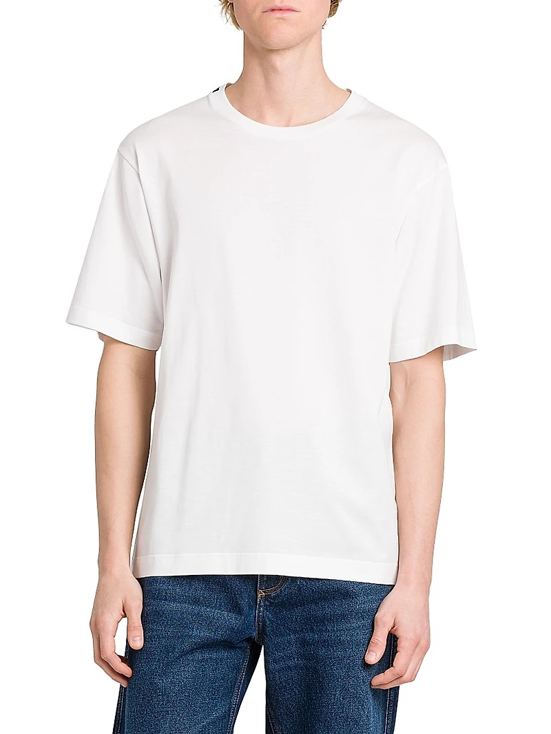 Crewneck Cotton T-Shirt