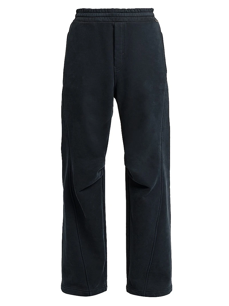 Side-Seam Cotton Sweatpants