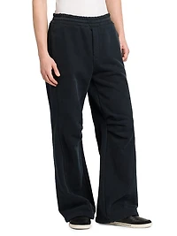 Side-Seam Cotton Sweatpants