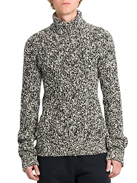 Turtleneck Wool-Blend Sweater