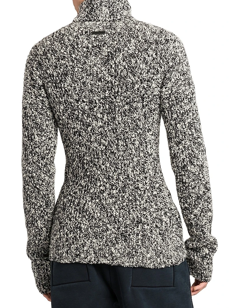 Turtleneck Wool-Blend Sweater