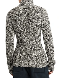 Turtleneck Wool-Blend Sweater