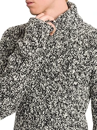 Turtleneck Wool-Blend Sweater