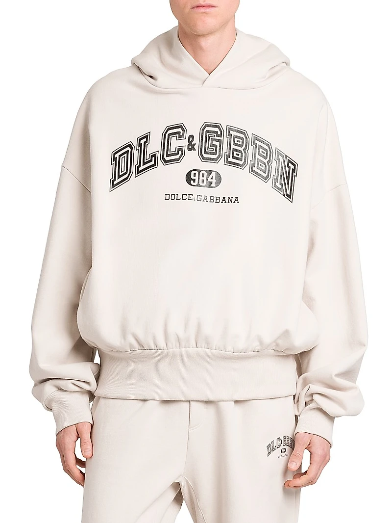 Logo Cotton Hoodie