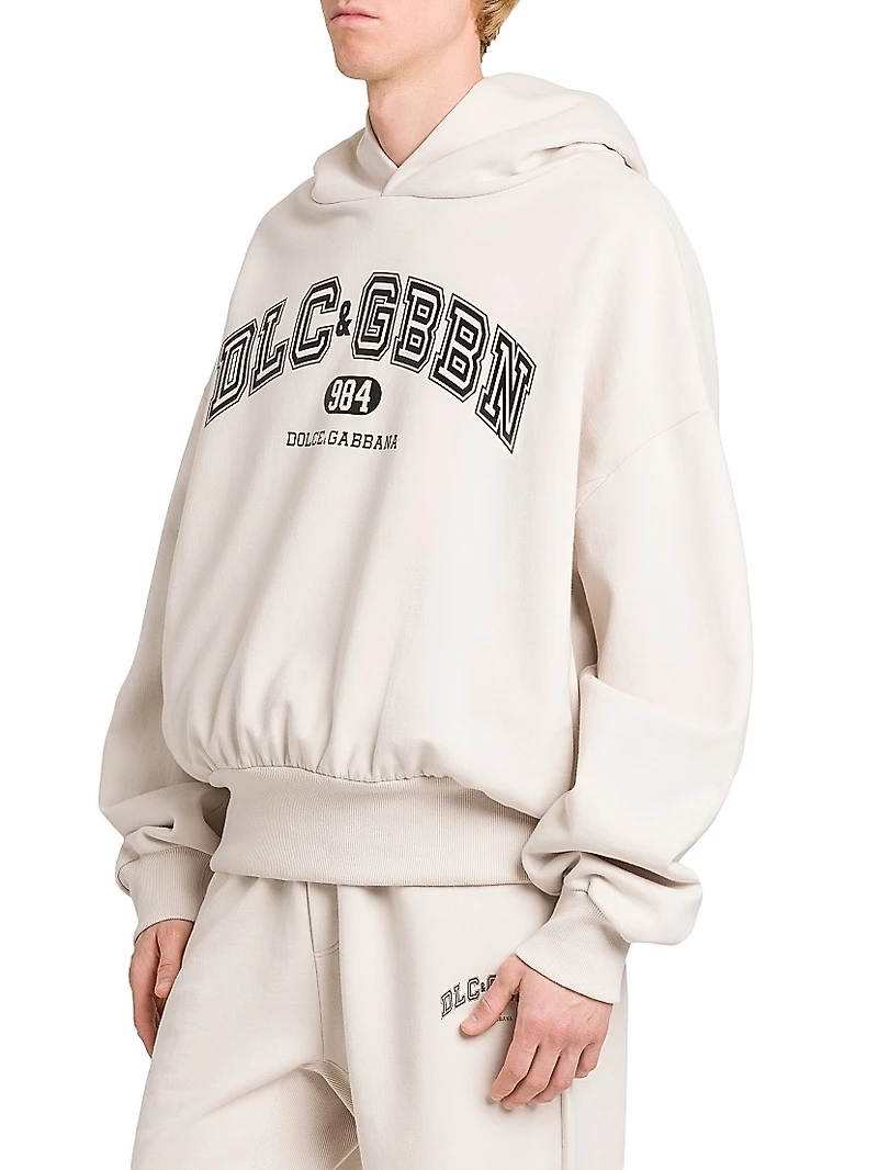 Logo Cotton Hoodie