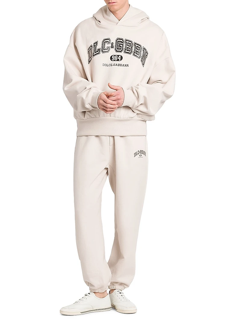 Logo Cotton Hoodie
