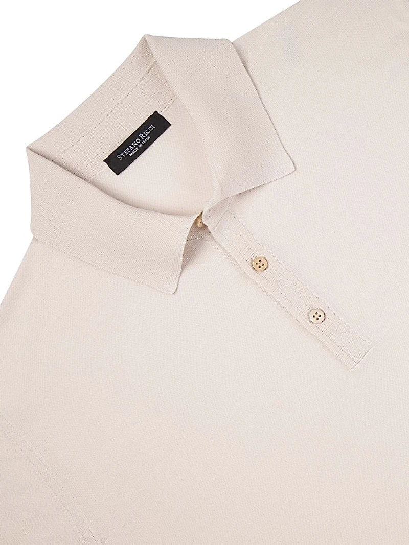 Three Button Polo Shirt