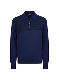 Zip Polo Shirt