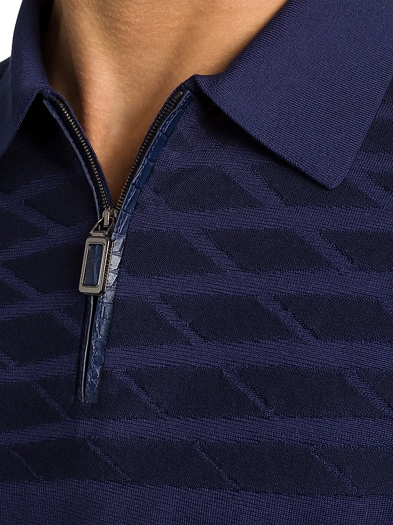 Zip Polo Shirt