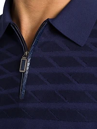 Zip Polo Shirt