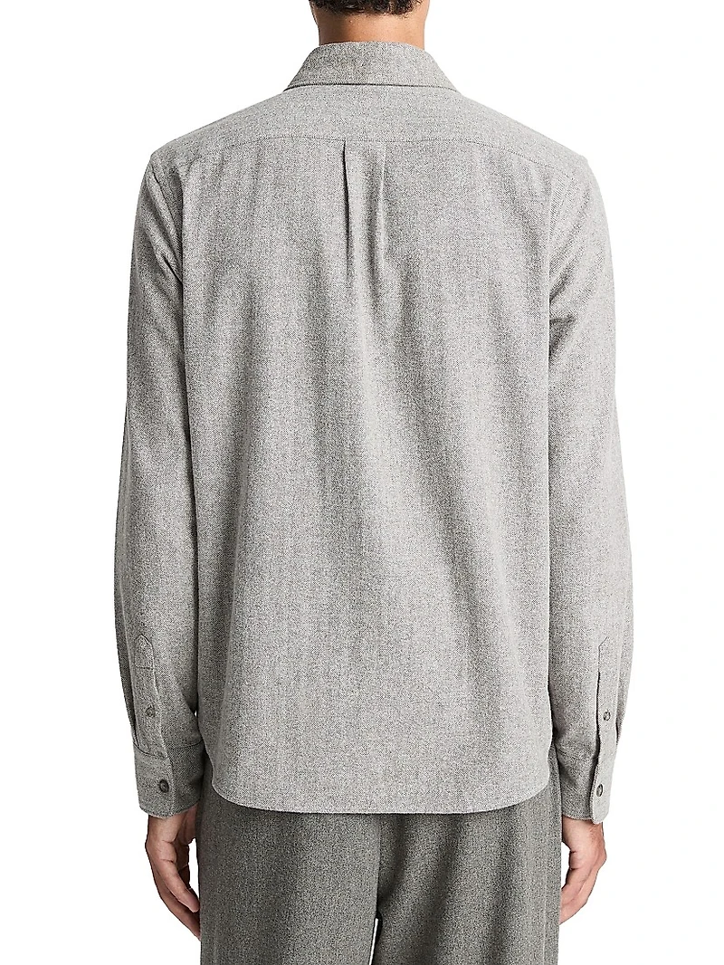 Herringbone Popover Shirt