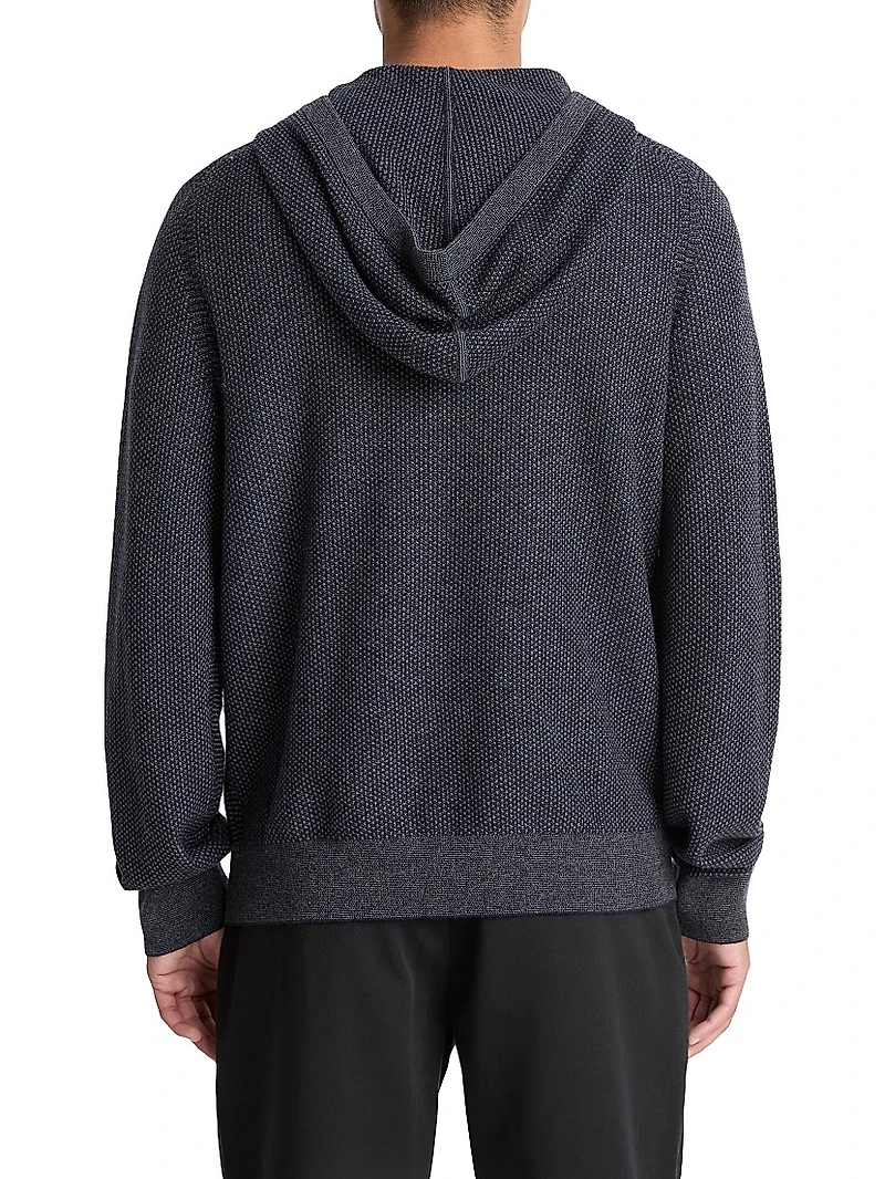 Geo Jacquard Hoodie
