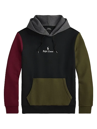 Logo Colorblocked Hoodie