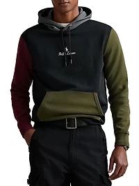 Logo Colorblocked Hoodie