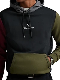 Logo Colorblocked Hoodie