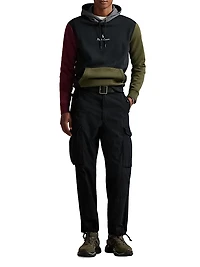 Logo Colorblocked Hoodie