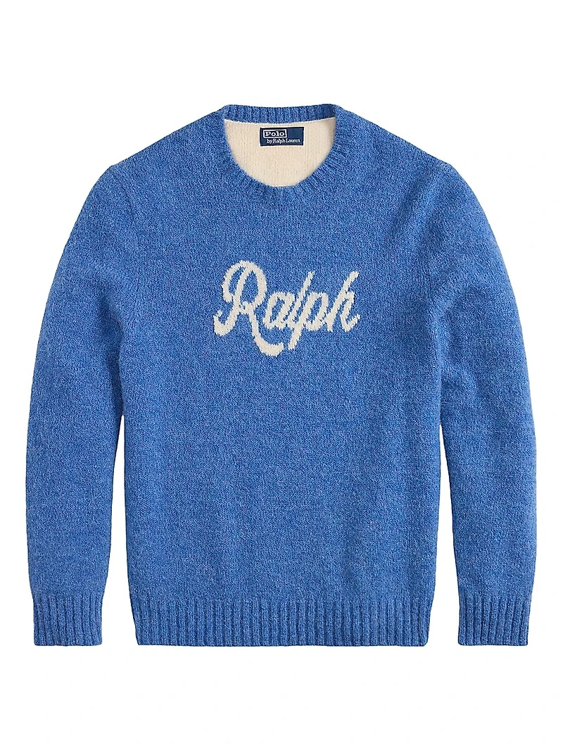 Logo Alpaca-Blend Sweater
