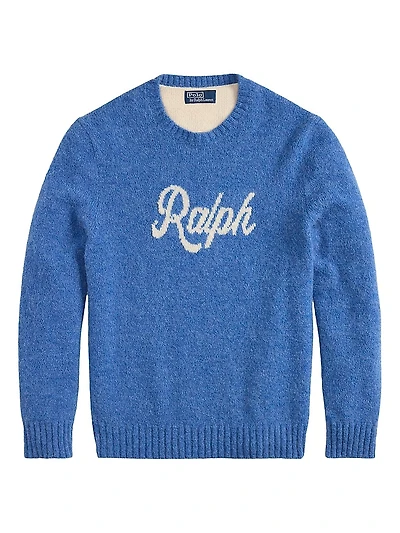 Logo Alpaca-Blend Sweater