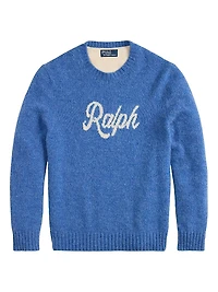 Logo Alpaca-Blend Sweater