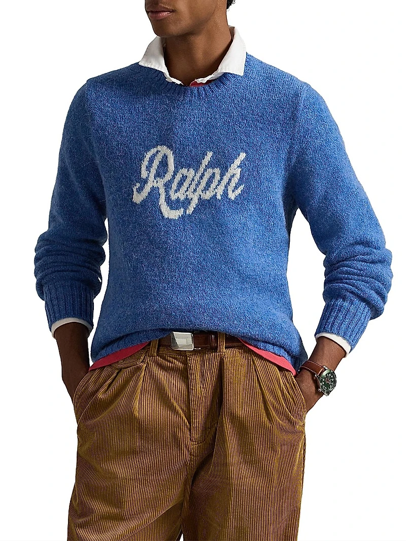 Logo Alpaca-Blend Sweater