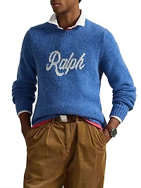 Logo Alpaca-Blend Sweater