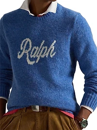 Logo Alpaca-Blend Sweater