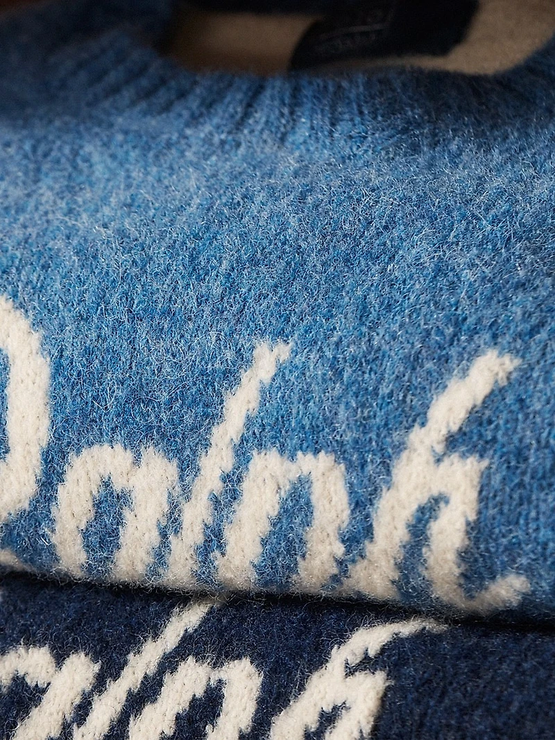 Logo Alpaca-Blend Sweater