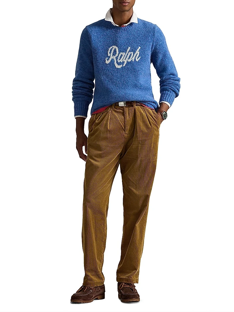 Logo Alpaca-Blend Sweater