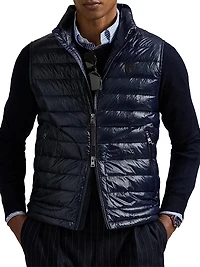 Quilted Down Vest