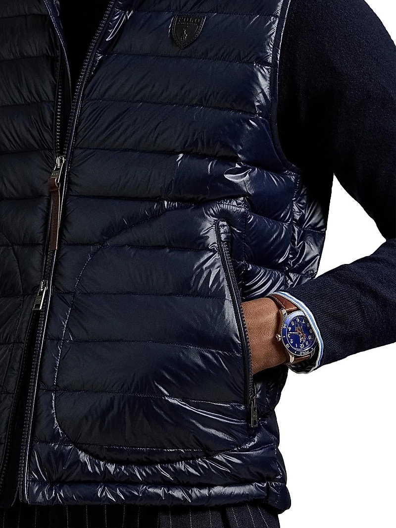 Quilted Down Vest
