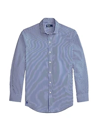 Striped Cotton Poplin Shirt