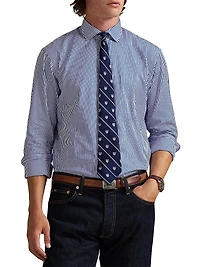 Striped Cotton Poplin Shirt