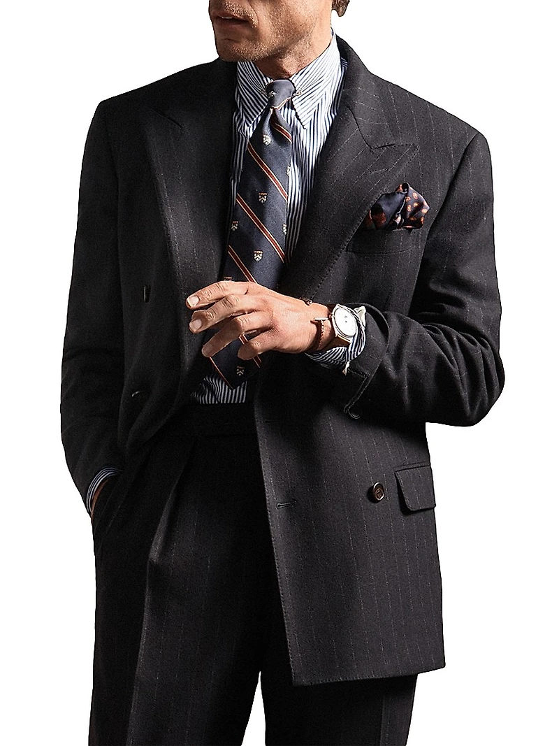 Striped Cotton Poplin Shirt