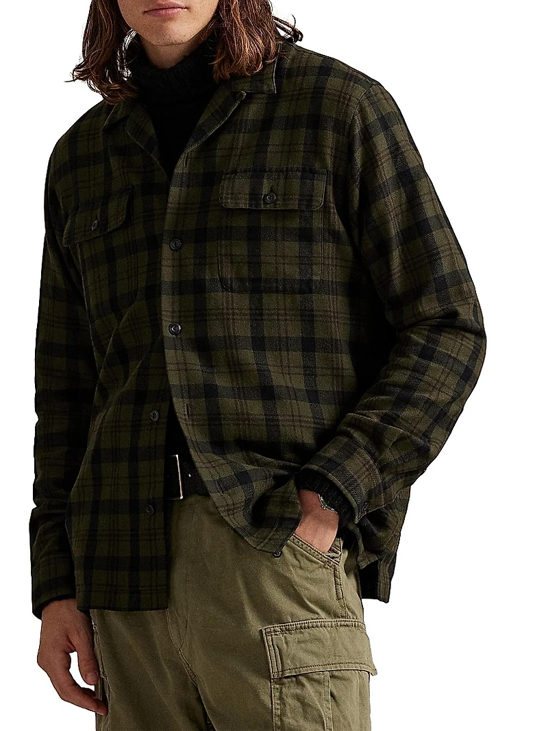 Plaid Cotton Shirt