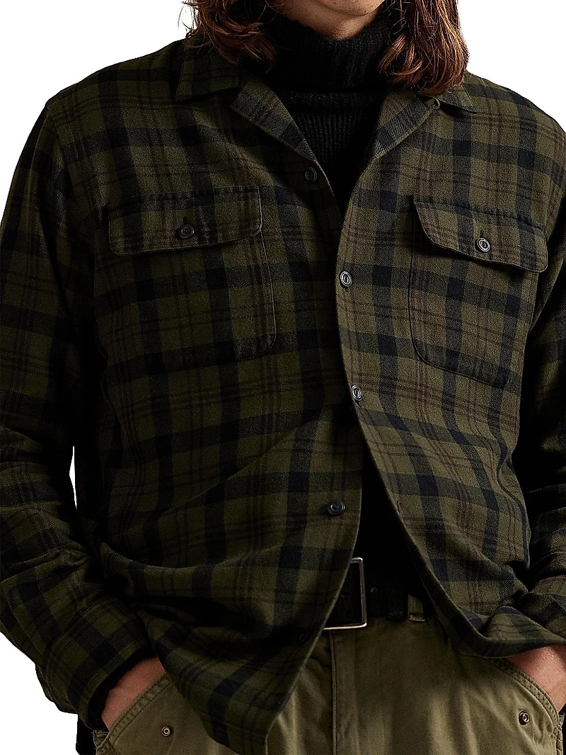 Plaid Cotton Shirt