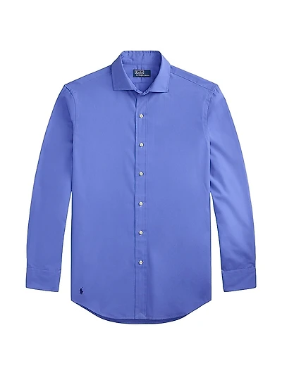 Logo Cotton Long-Sleeve Shirt