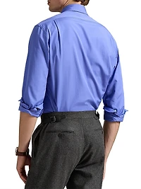 Logo Cotton Long-Sleeve Shirt