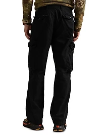 Cotton Straight-Leg Cargo Pants