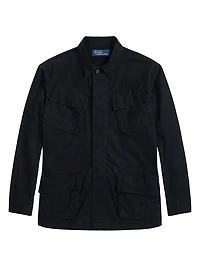 Ripstop Cotton Long-Sleeve Shirt