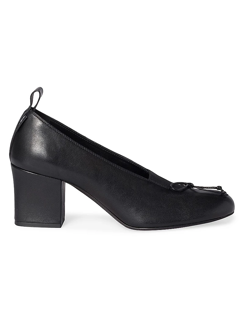 Nappa Leather Pumps