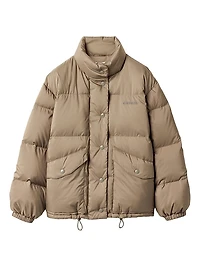 Medium Weight Technical Pongé Down Jacket