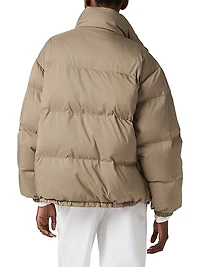 Medium Weight Technical Pongé Down Jacket