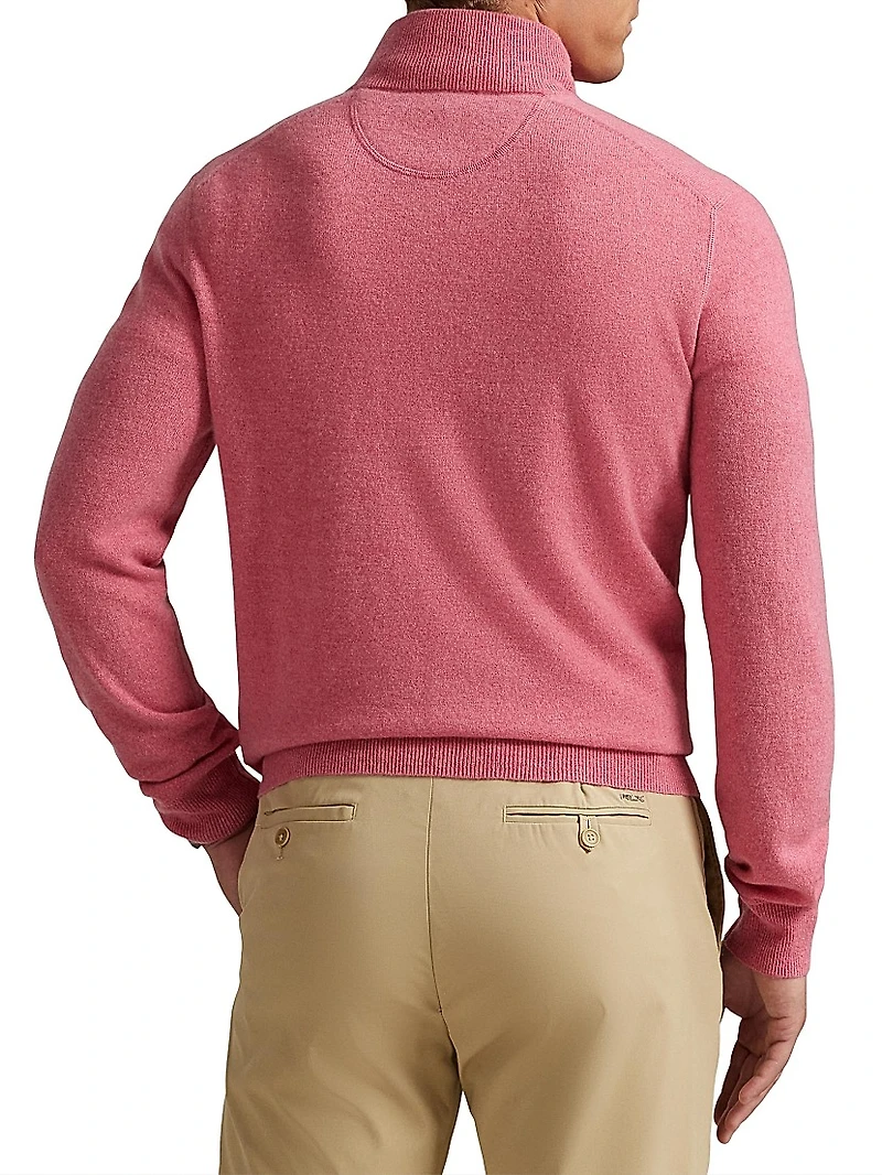 Cashmere Mock-Turtleneck Sweater