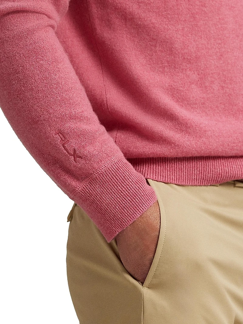 Cashmere Mock-Turtleneck Sweater