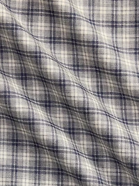 Plaid Cotton Long-Sleeve Shirt