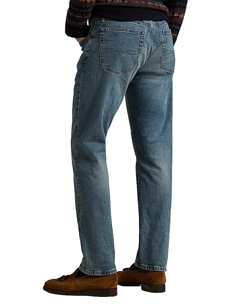 Sullivan Washed Denim StraightLleg Jeans