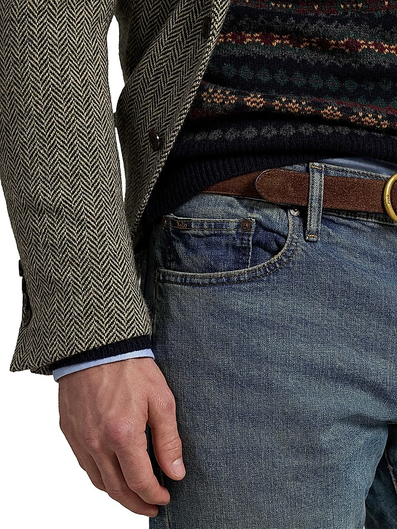 Sullivan Washed Denim StraightLleg Jeans