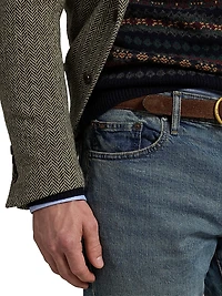 Sullivan Washed Denim StraightLleg Jeans