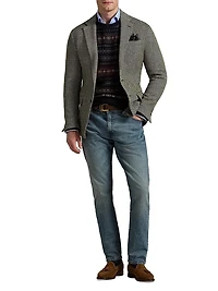 Sullivan Washed Denim StraightLleg Jeans