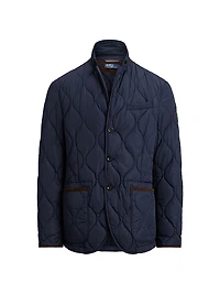 Eastham Quilted Button-Front Field Jacket
